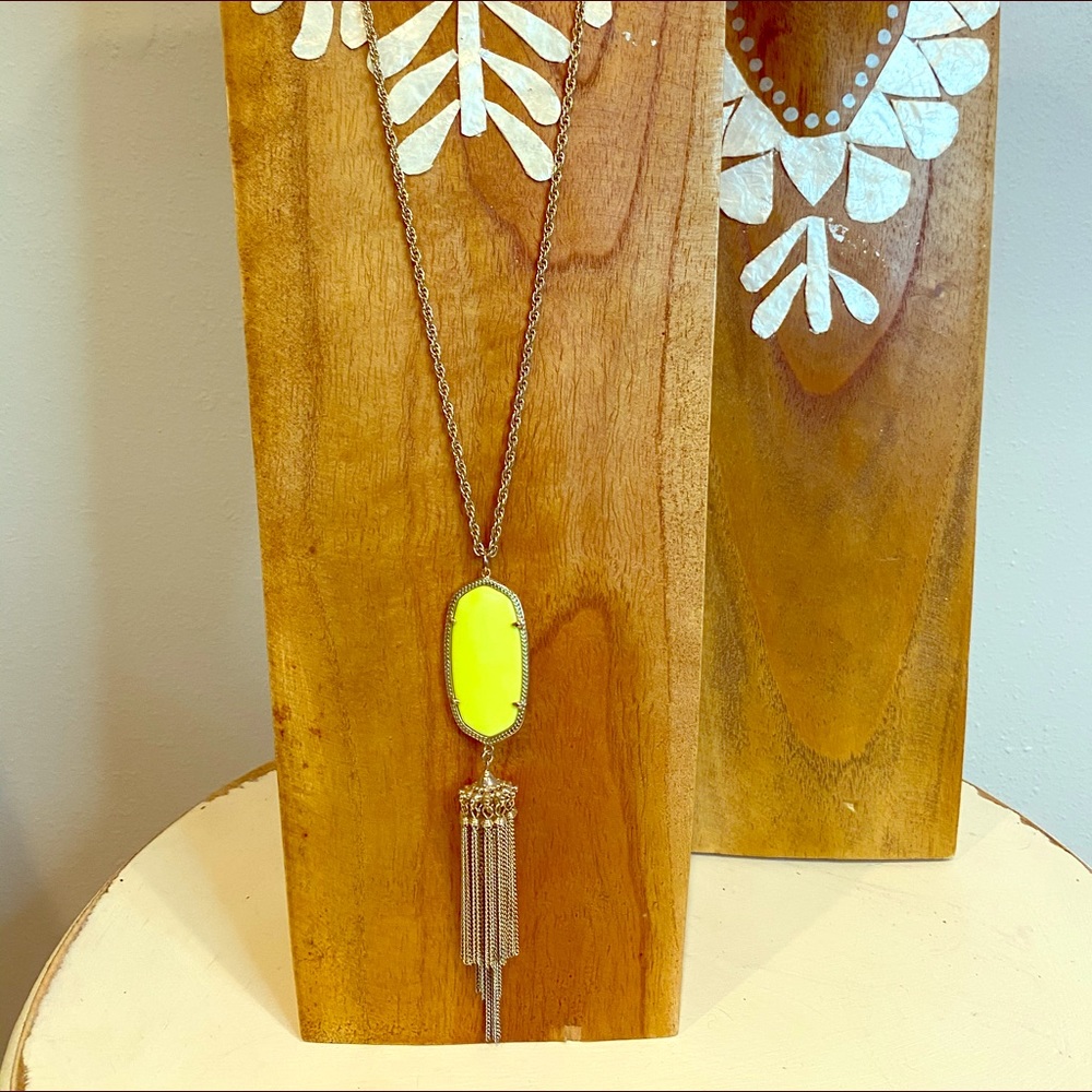 Kendra Scott Rayne Gold Pendant Necklace